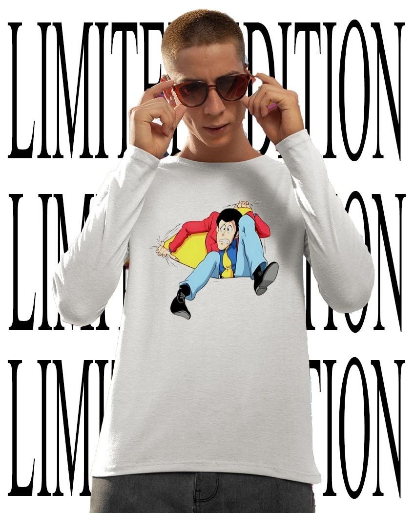 Lupin the Third through background funny shirt