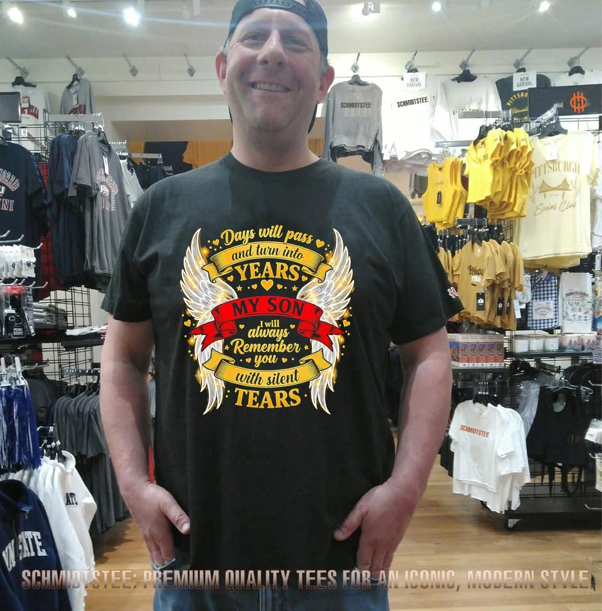 Days Will Pass And Turn Into Years My Son I Will Always Remember You Shirt