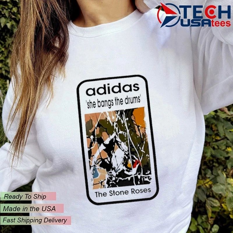She Bangs The Drums The Store Roses card shirt