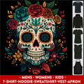 Sugar Skull DOTD Day of the Dead Mens Womens Kids Unisex