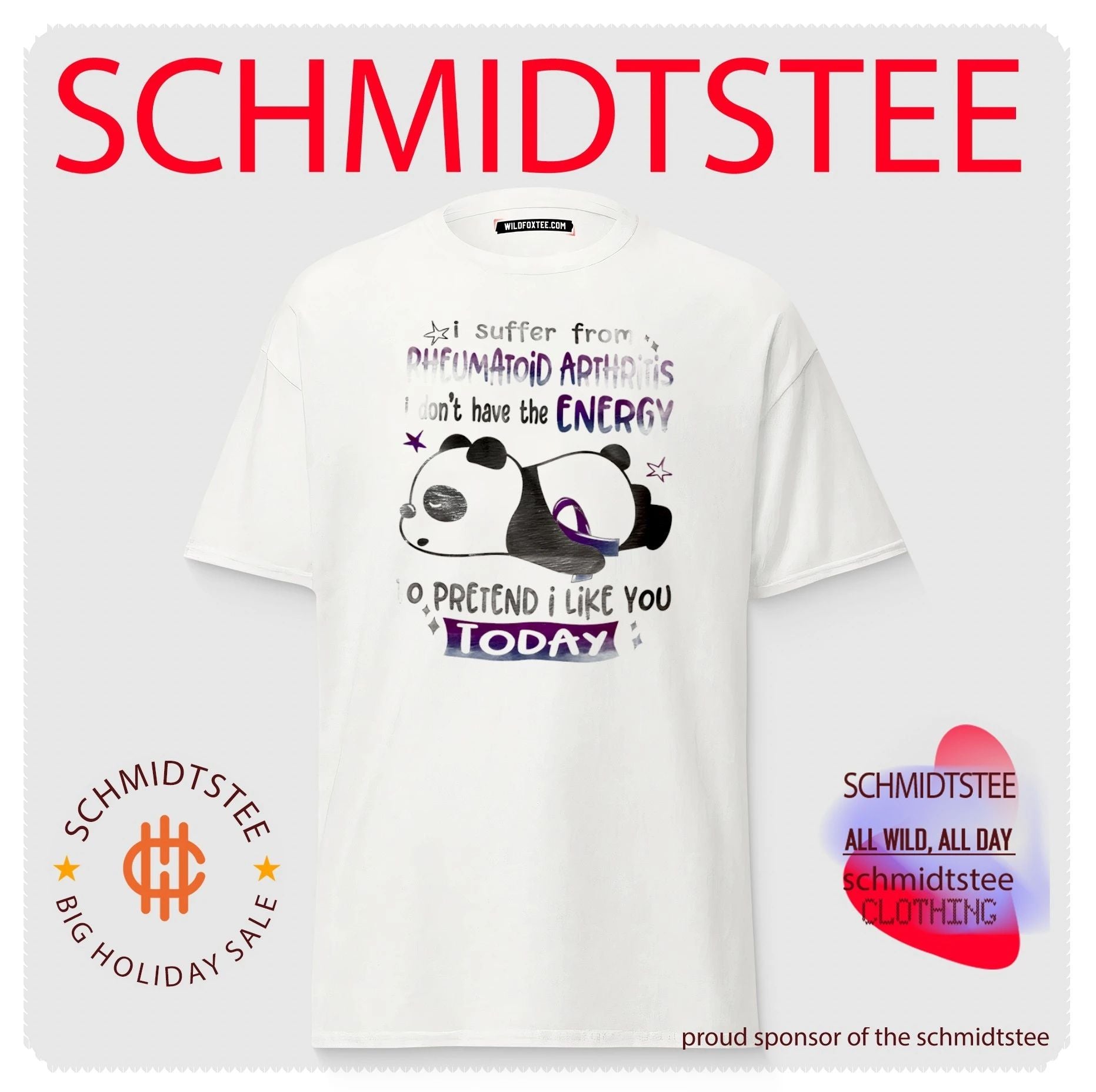 I suffer from rheumatoid arthritis I don’t have the energy to pretend I like you today shirt