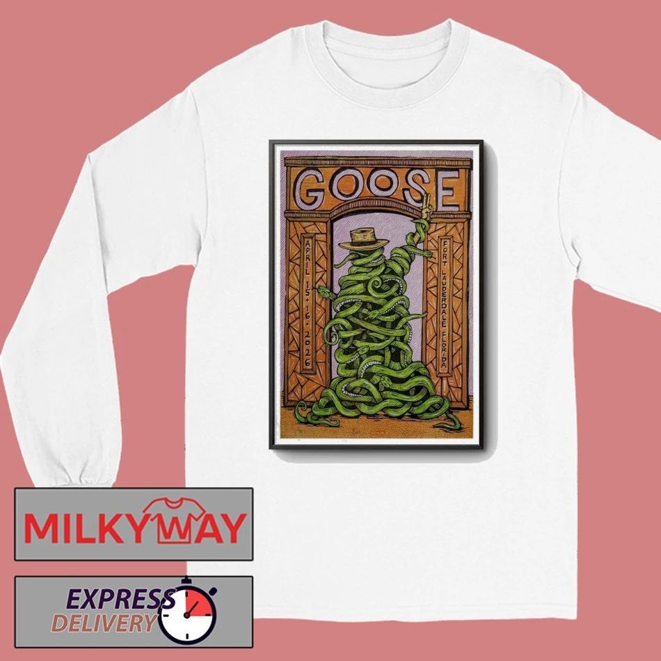 POSTER Apr 15 & 16 2026 Fort Lauderdale Goose shirt