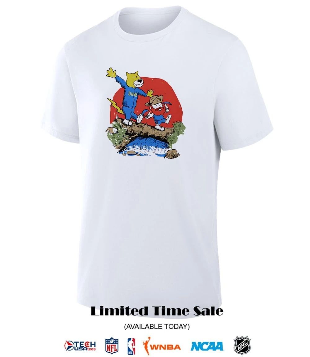 Denver Cartoon Friends x Calvin and Hobbes shirt
