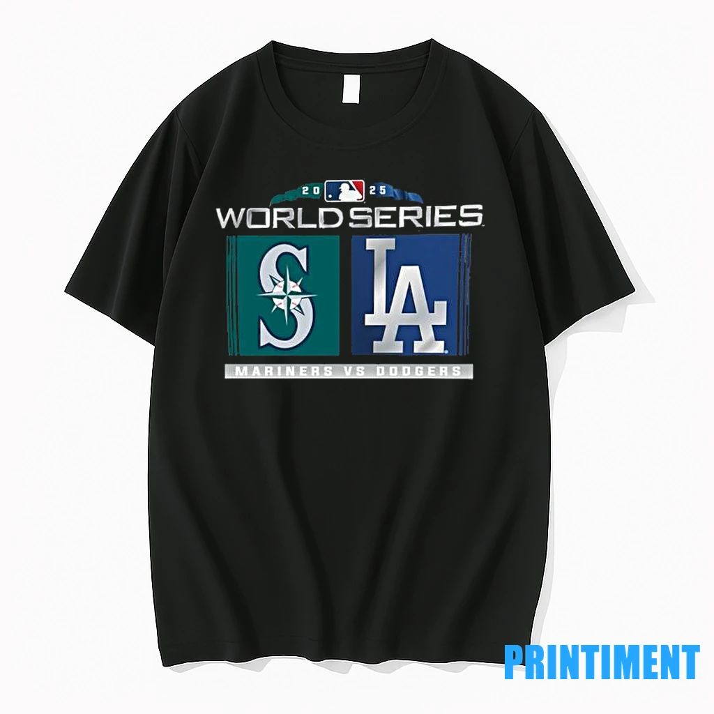 Seattle Mariners Vs Los Angeles Dodgers 2025 World Series Matchup Zone Tshirts Sweater