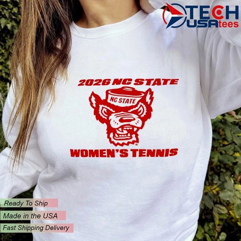 2026 NC State Wolfpack Women’s Tennis shirt