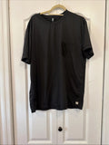 VUORI Tradewind Performance Tee Men's Size XL Gray Pocket Stretch