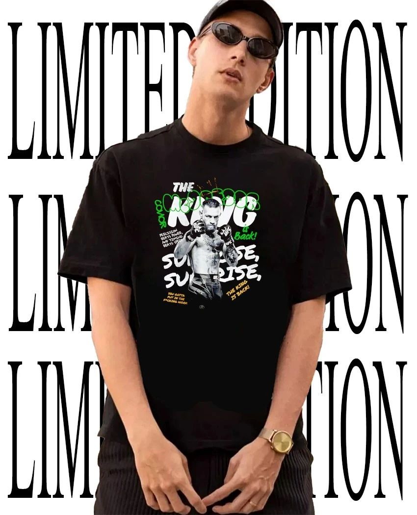Conor McGregor UFC The King is back surprise shirt