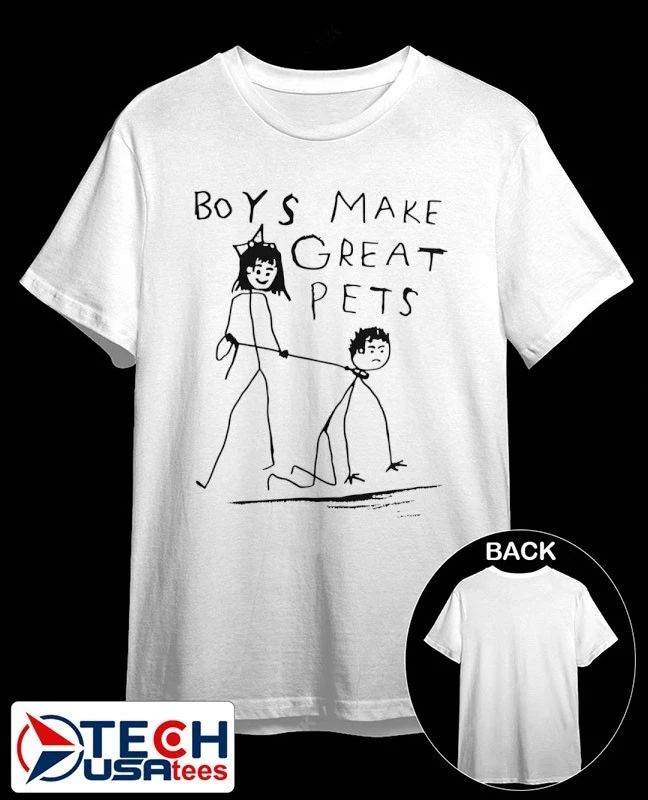 Boys make great pets shirt by ashbubble