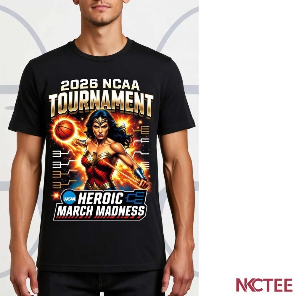 NKCtees 2026 NCAA Tournament basketball Wonder Woman shirt