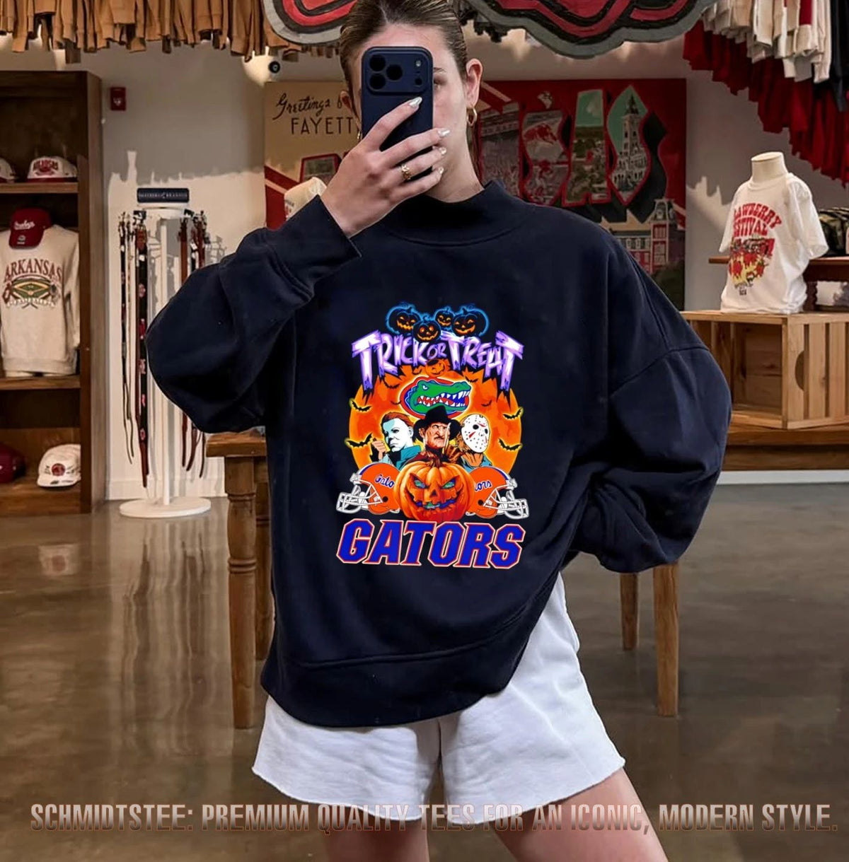 Florida Gators x Horror Characters Trick Or Treat Halloween 2026 shirt