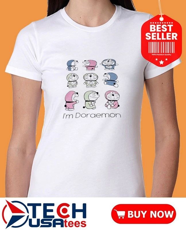 I’m Doraemon shirt by mercari