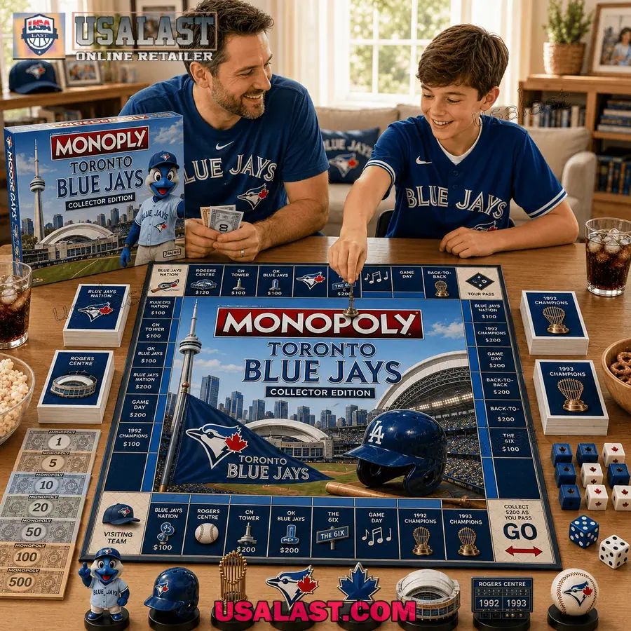 Toronto Blue Jays Collector Edition Monopoly Board Game 2026