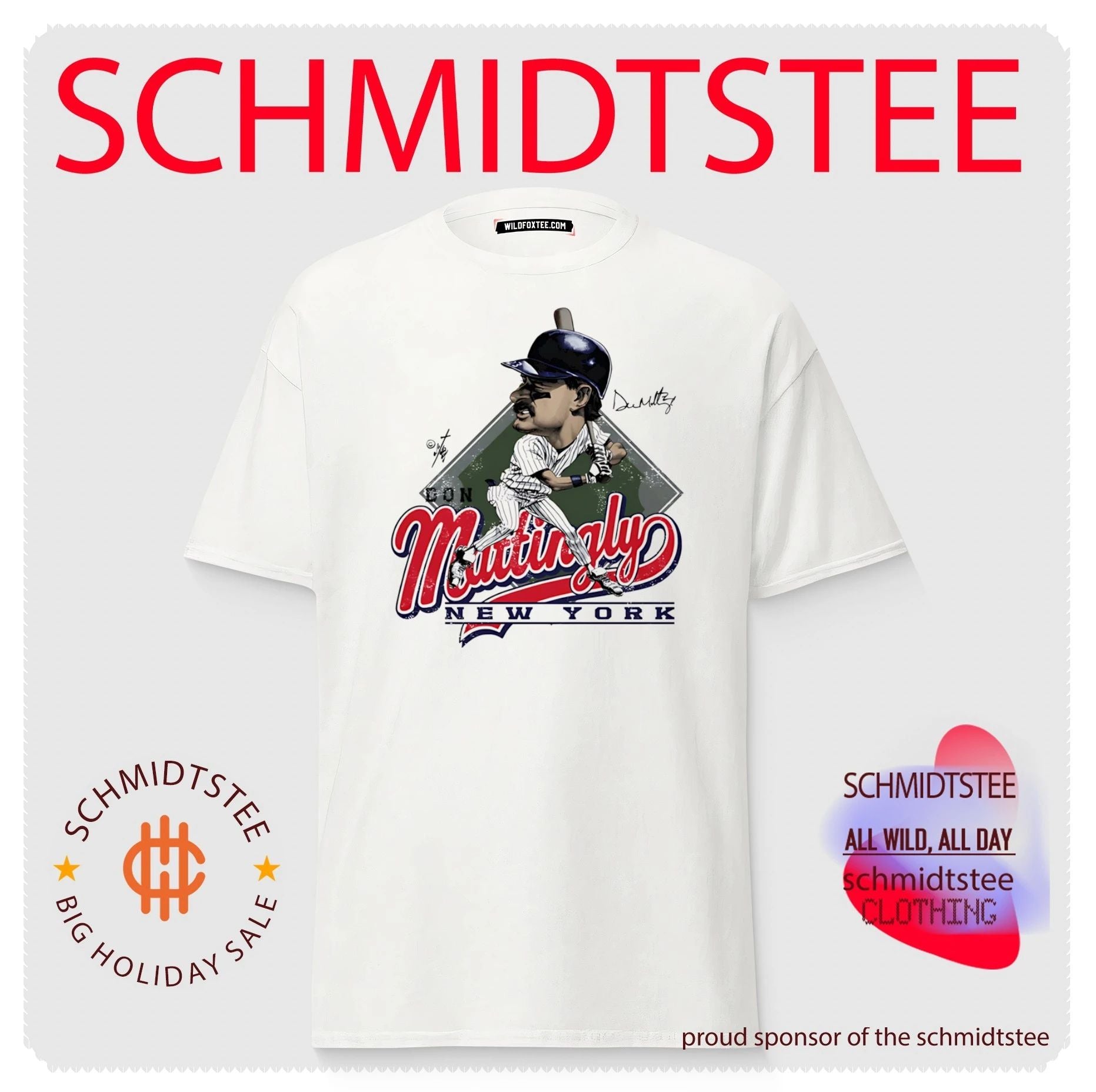 Don Mattingly New York Yankees Bruce Stark Collection shirt