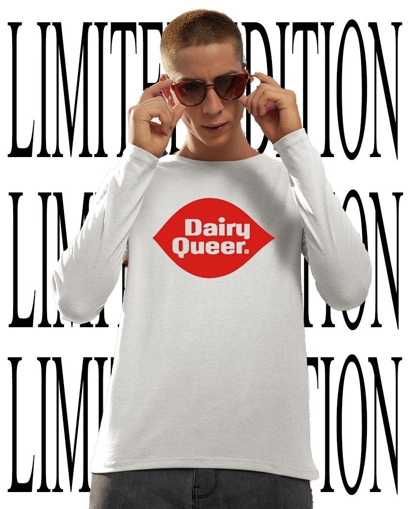 Dairy Queer logo shirt