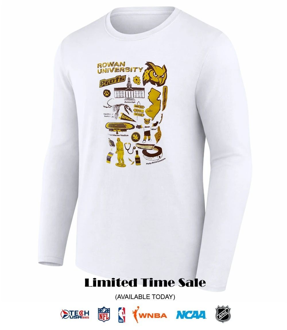 Rowan University Profs icons shirt