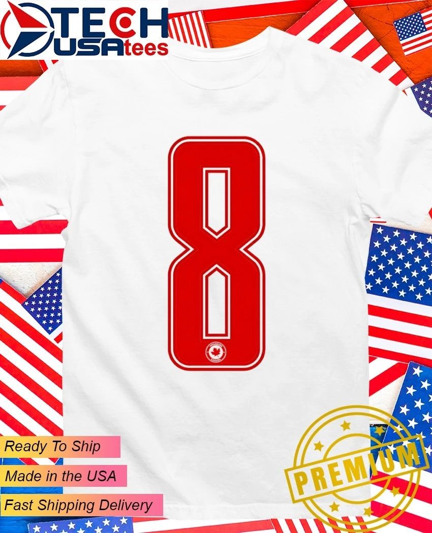 Support Ismael Koné No. 8 Voyageurs Canada 1996 shirt