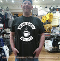 Black coffee society shirt