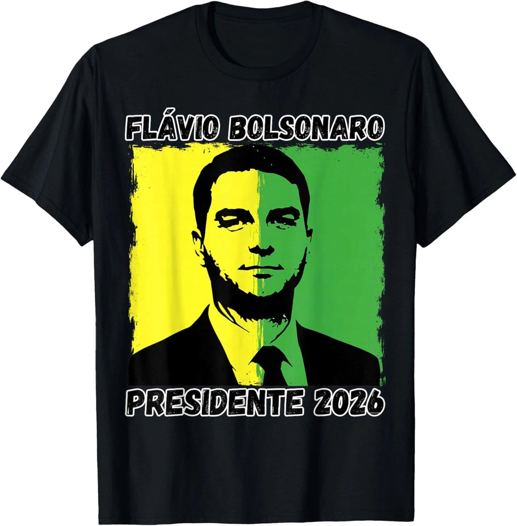 Deus Patria Familia Flavio Bolsonaro Presidente 2026 Unisex T-Shirt