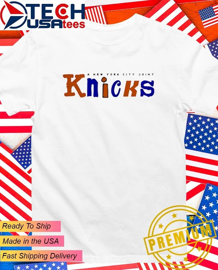 A New York City joint Knicks shirt