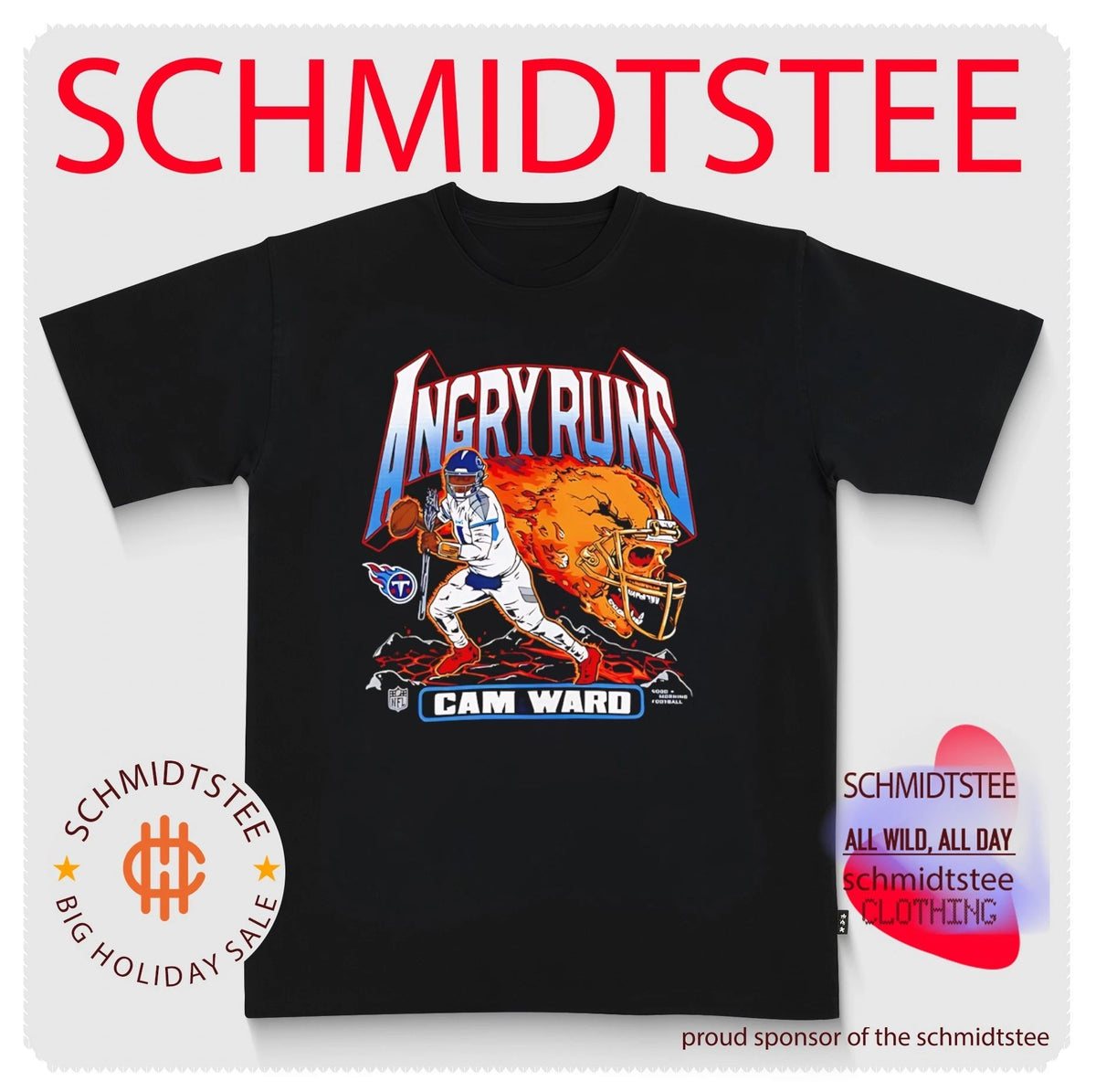 Cam Ward Angry Runs GMFB Morning Football shirt
