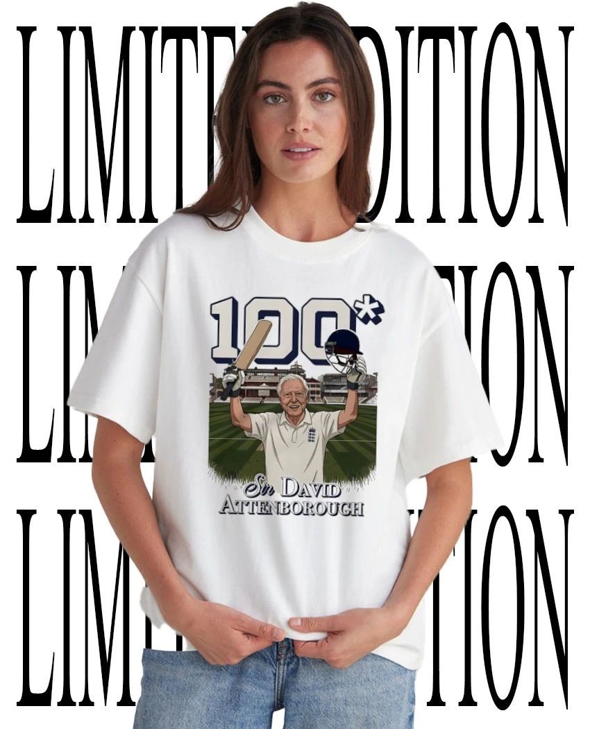 Uncle Reco 100 years Sir David Attenborough shirt
