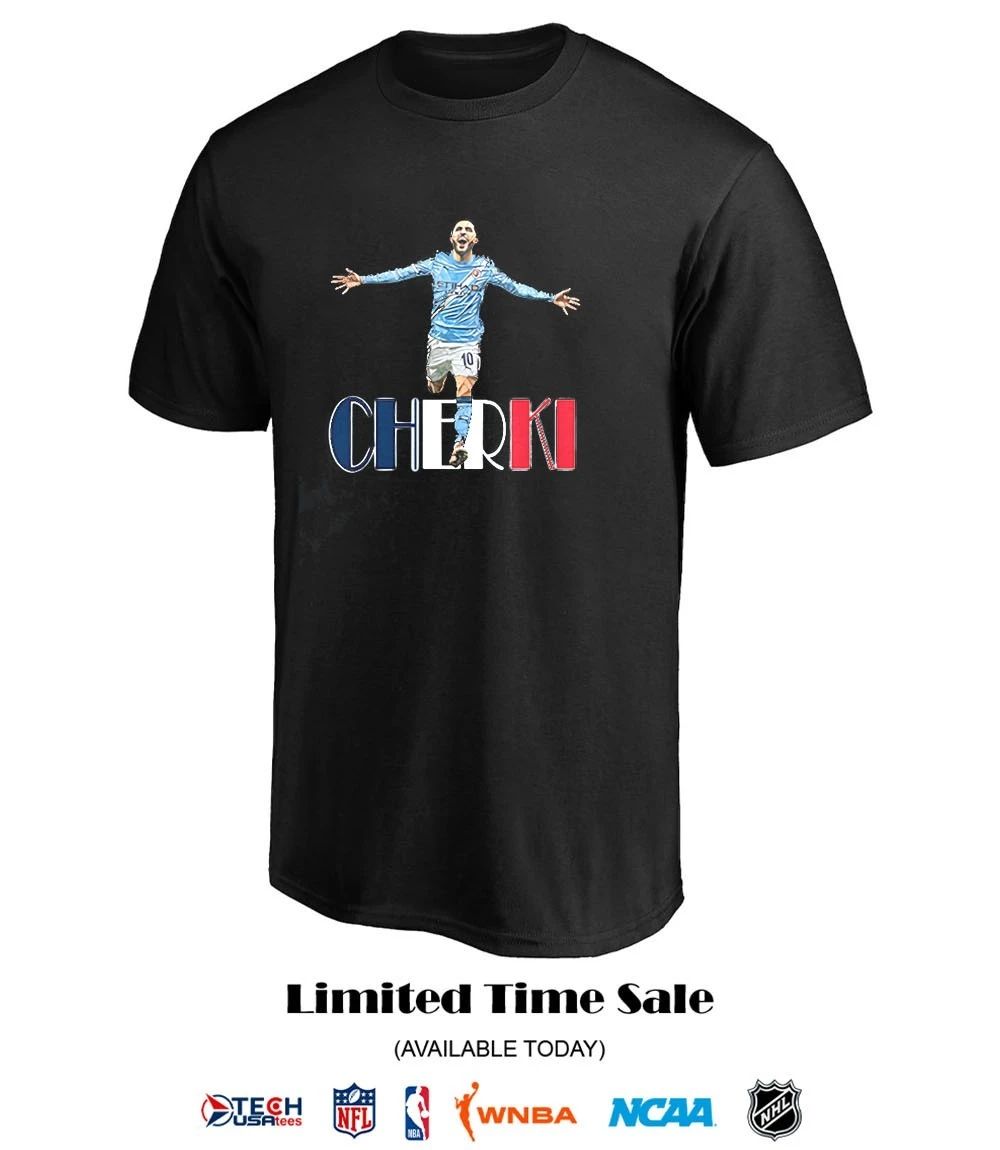 Rayan Cherki #10 Manchester City shirt