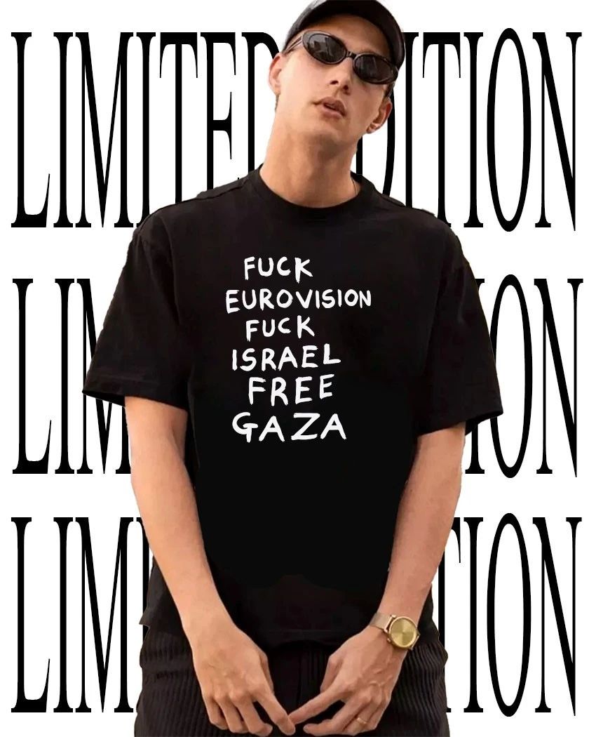 Fck eurovision fck Israel free Gaza shirt