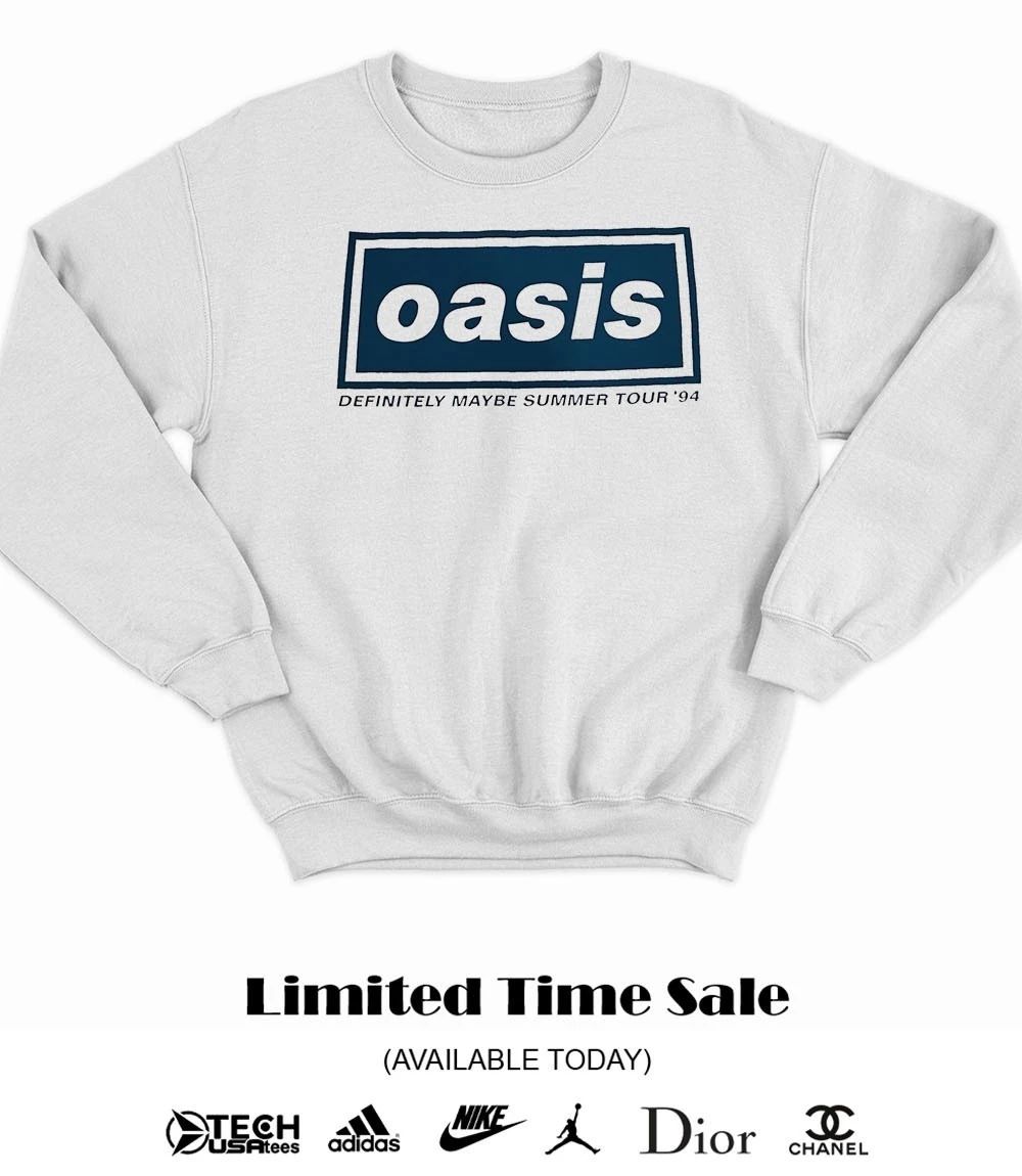 Oasis Definitely Maybe Summer Tour ’94 shirt