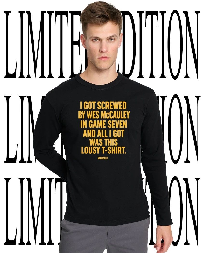 Buffalo Sabres Warpath I got screwed by Wes McCauley in game seven and all I got was this lousy shirt