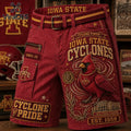Iowa State Cyclones Red Cargo Shorts