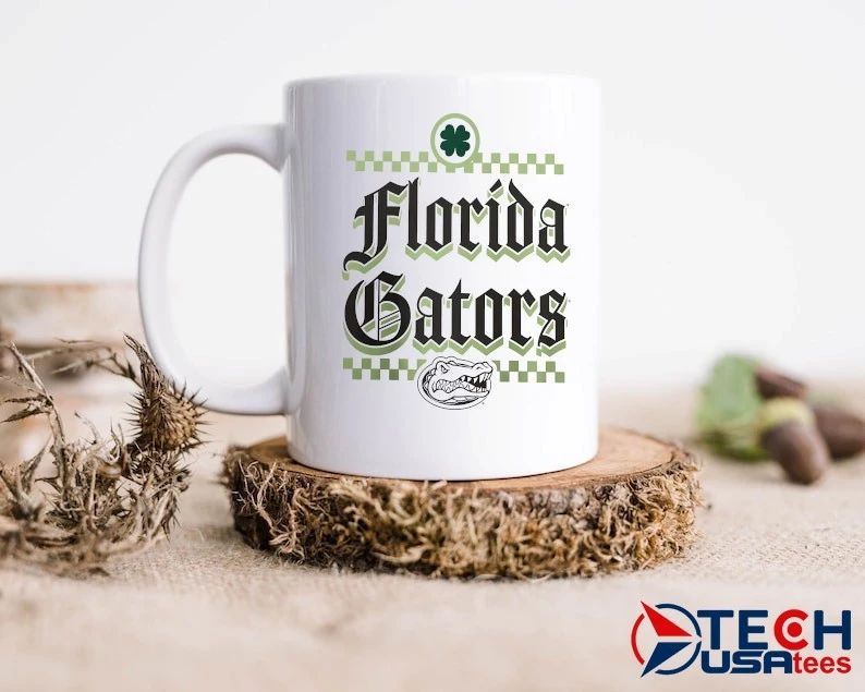 Florida Gators St. Patrick’s Day checkered shirt