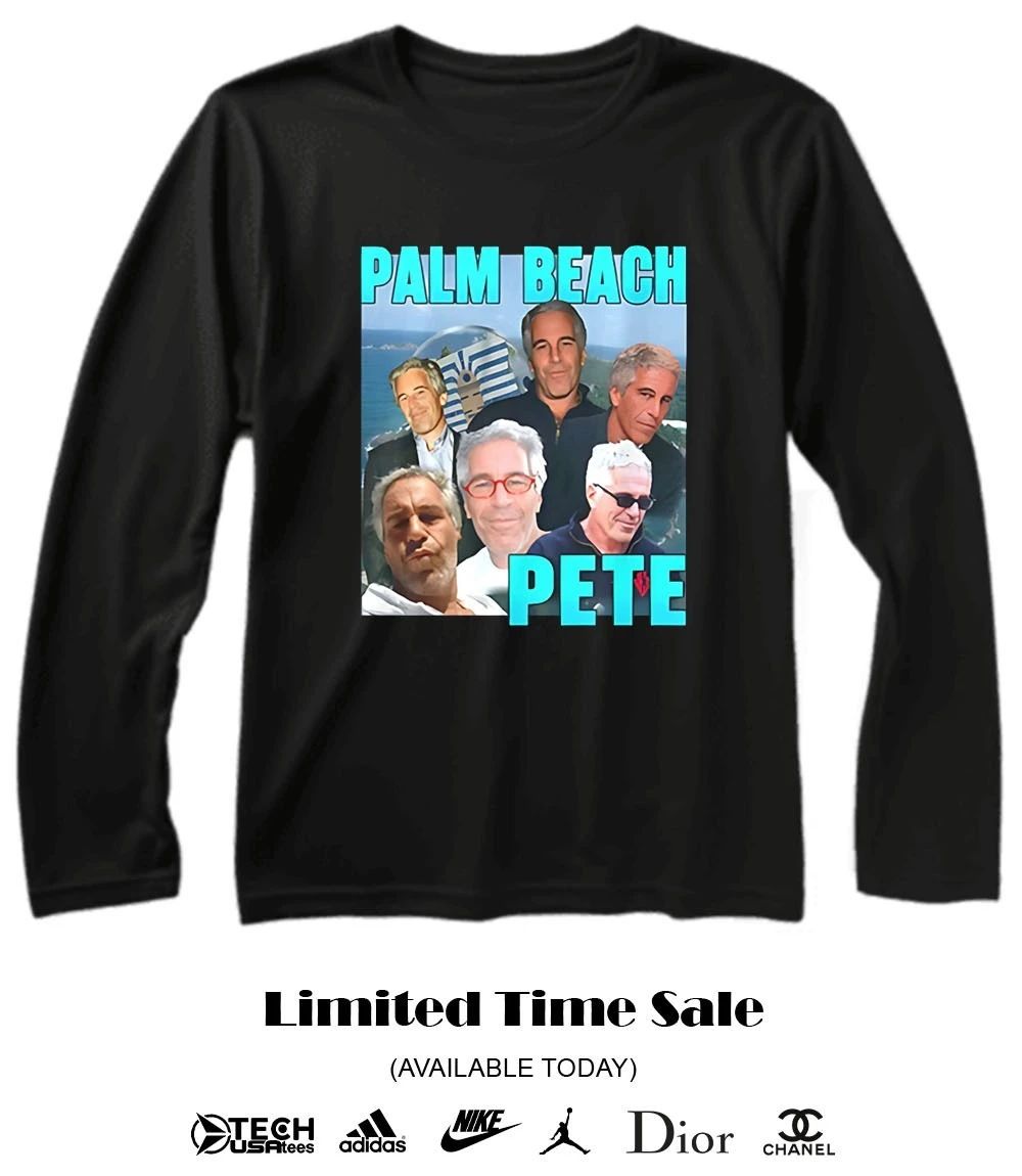 Palm Beach Pete Jeffrey Epstein meme parody shirt