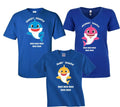 Baby Shark  Mommy Daddy Party Family Shark birthday boy girl T-Shirts