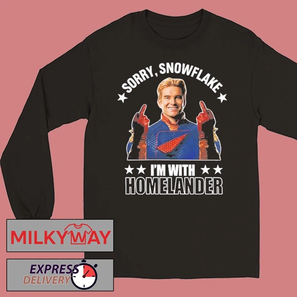 The Boys Season 5 Soldier Boy Sorry Snowflake I’m With Homelander shirt