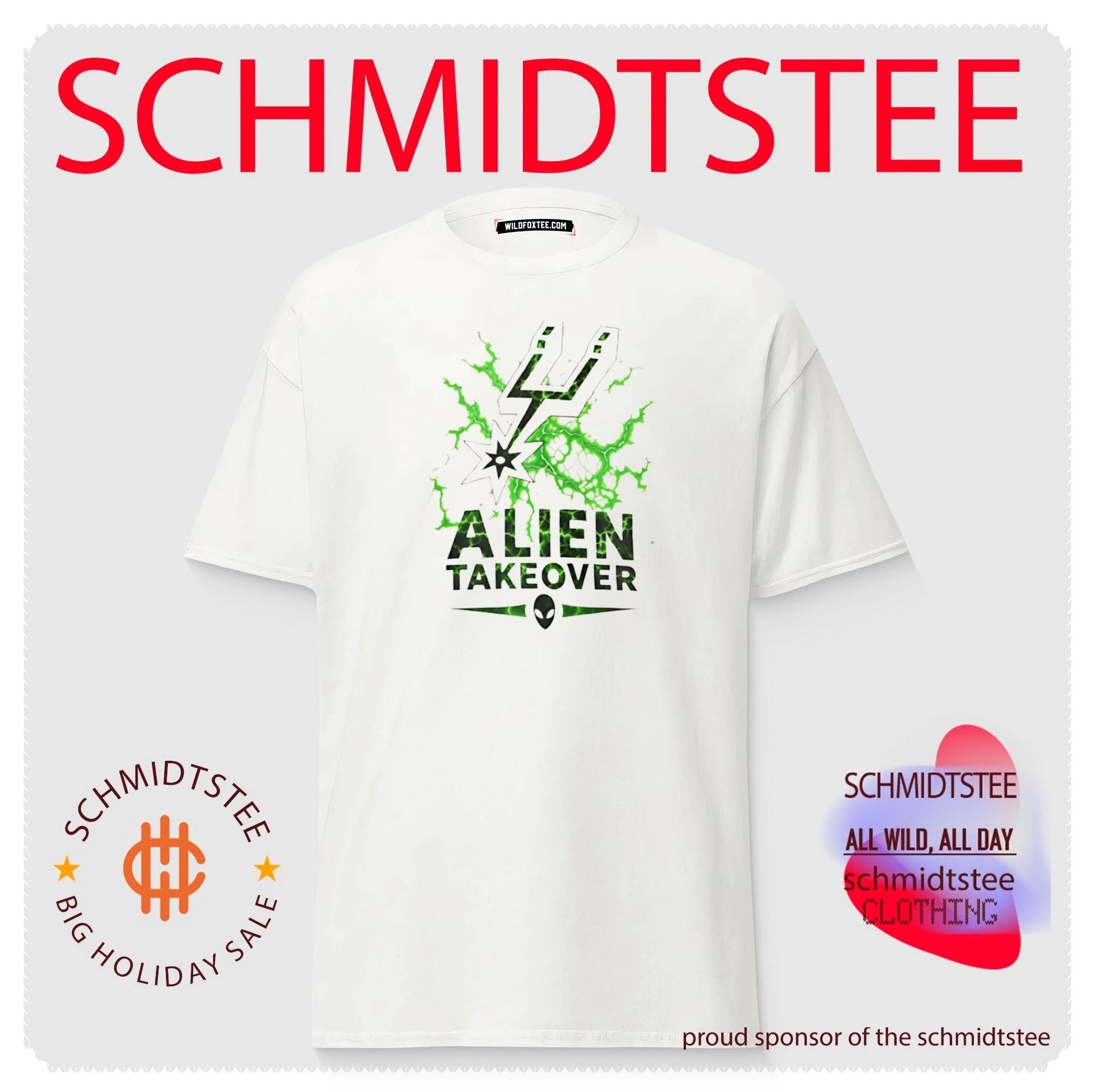 Victor Wembanyama Spurs Alien Takeover shirt