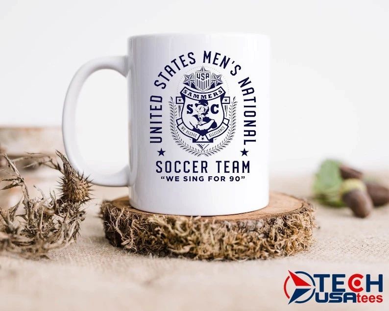 United States Men’s National Soccer Team we sing for 90 Sammers crest shirt
