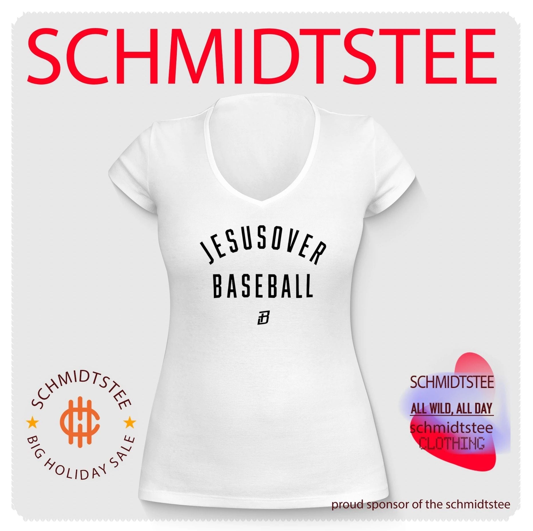 Jackson Holliday Jesus Over Baseball shirt