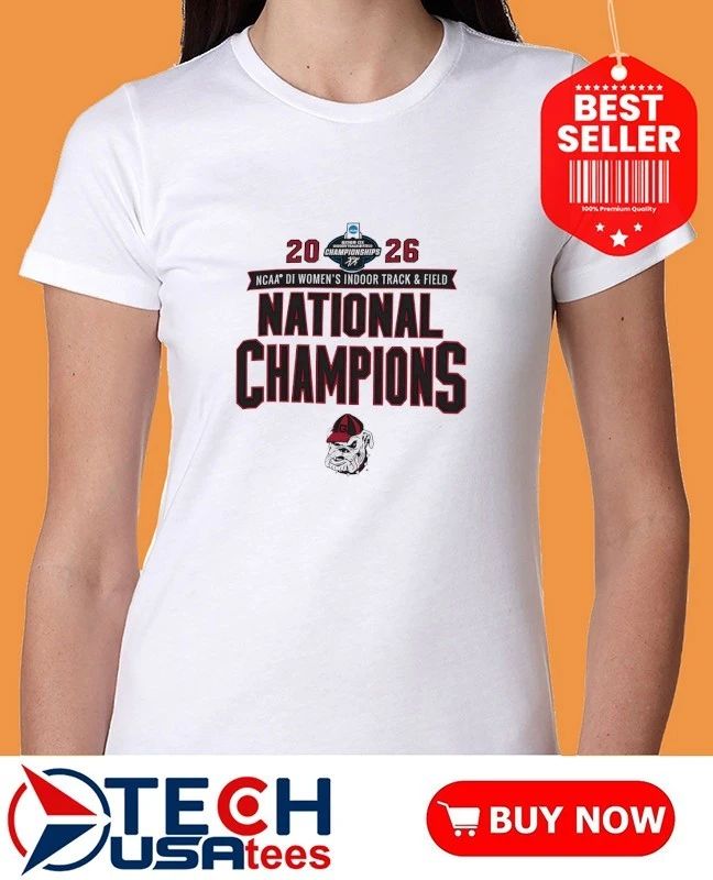 Georgia Bulldogs 2026 NCAA Women’s Indoor Track and Field National Champions shirt