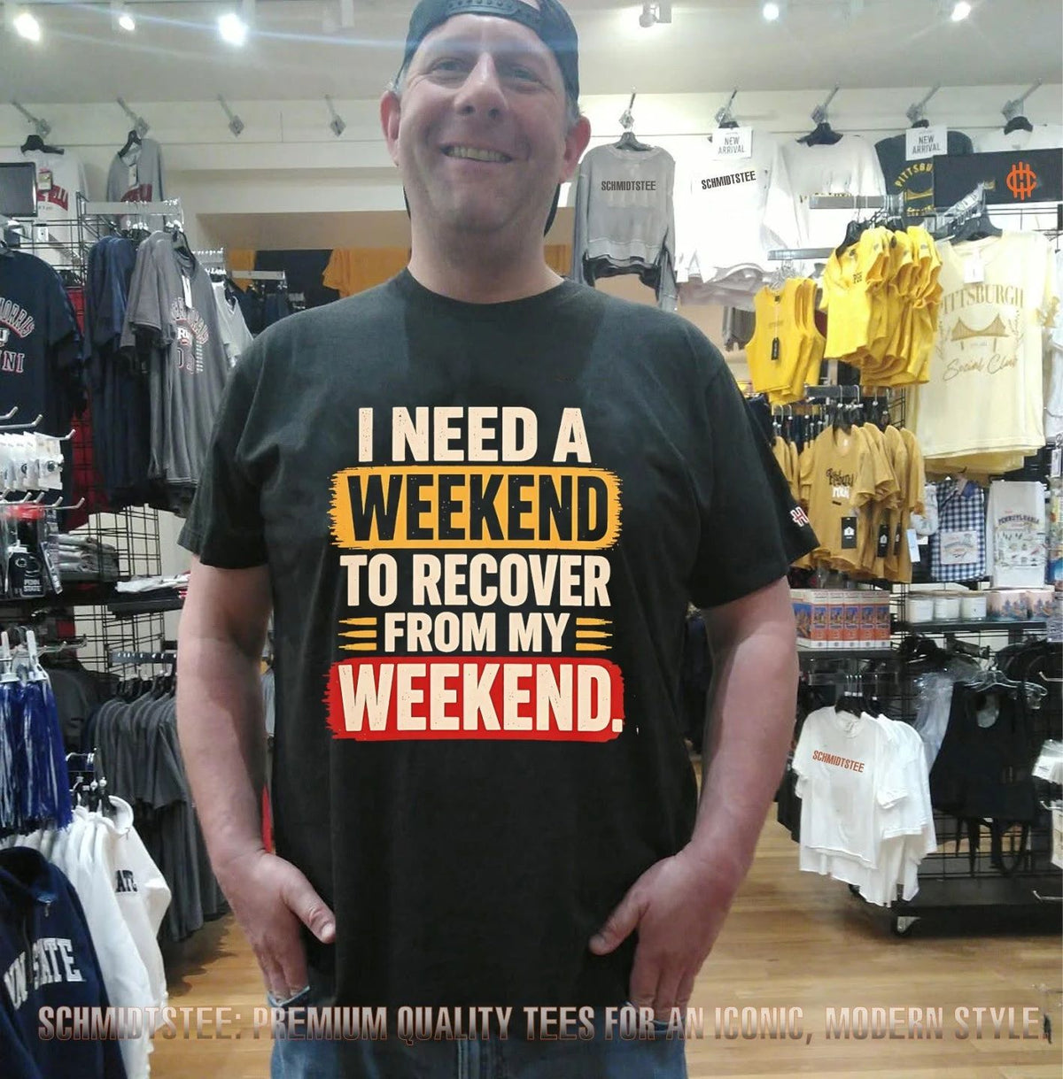I Need a Weekend to Recover from My Weekend shirt