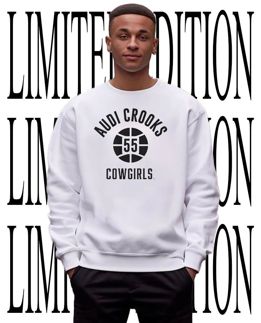 Audi Crooks #55 Oklahoma State Cowgirls Basketball shirt