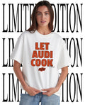 Let Audi Cook Audi Crooks Oklahoma State Cowgirls Basketball signature shirt