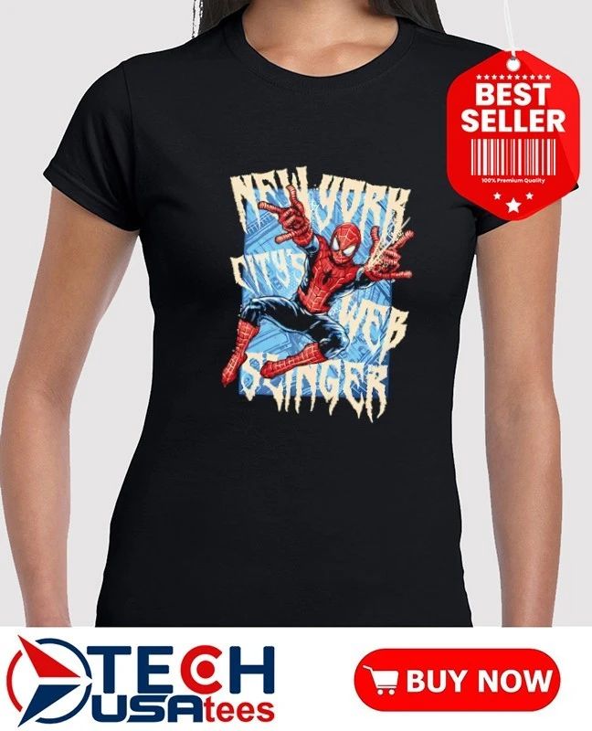 New York City’s Web Slinger Spider-Man shirt