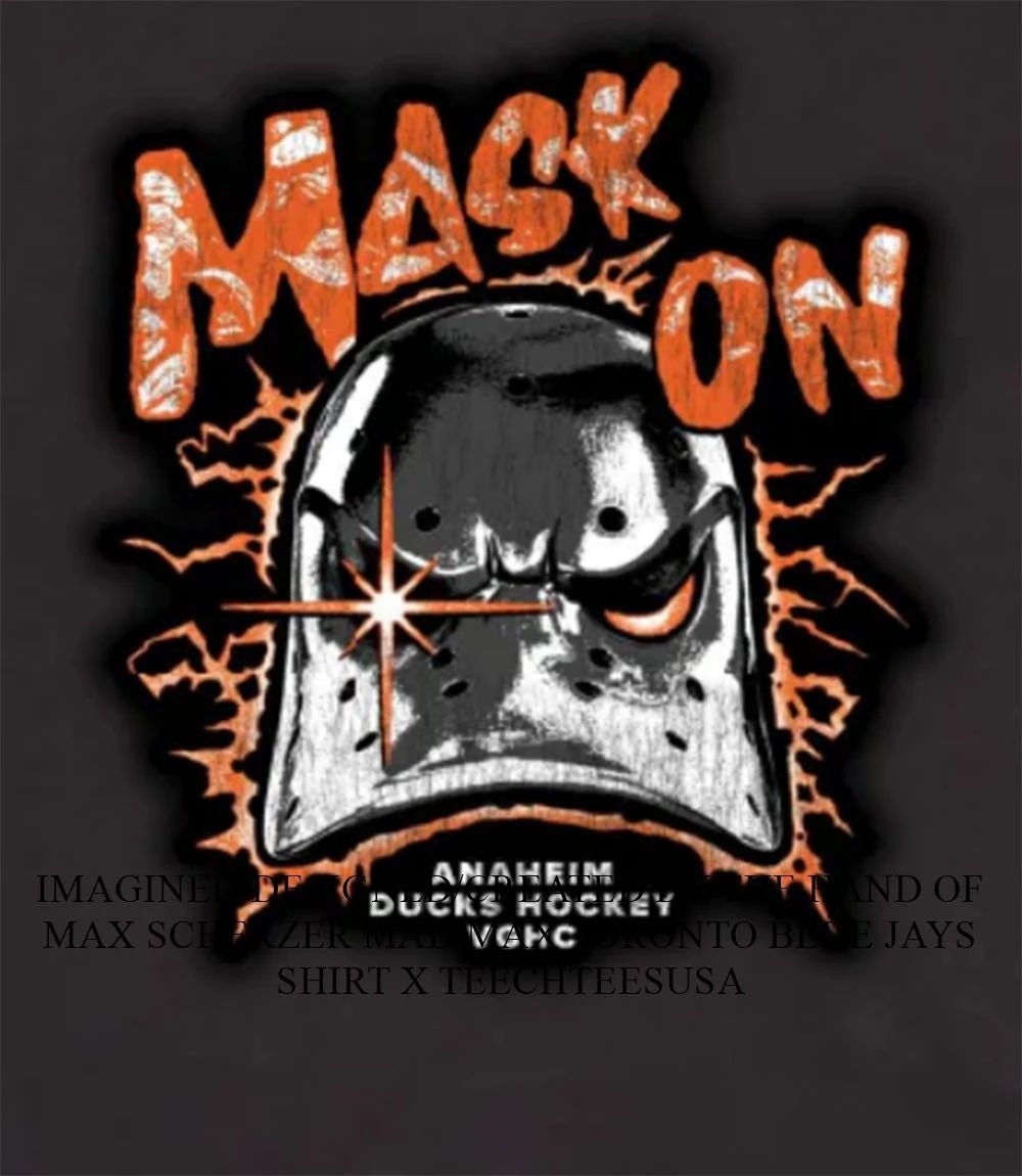 Mask On Anaheim Ducks Hockey shirt