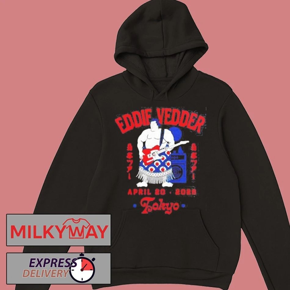 Eddie Vedder Tokyo Japan 2026 Sumo Event Tee At Tokyo Garden Theater On April 20 2026 shirt