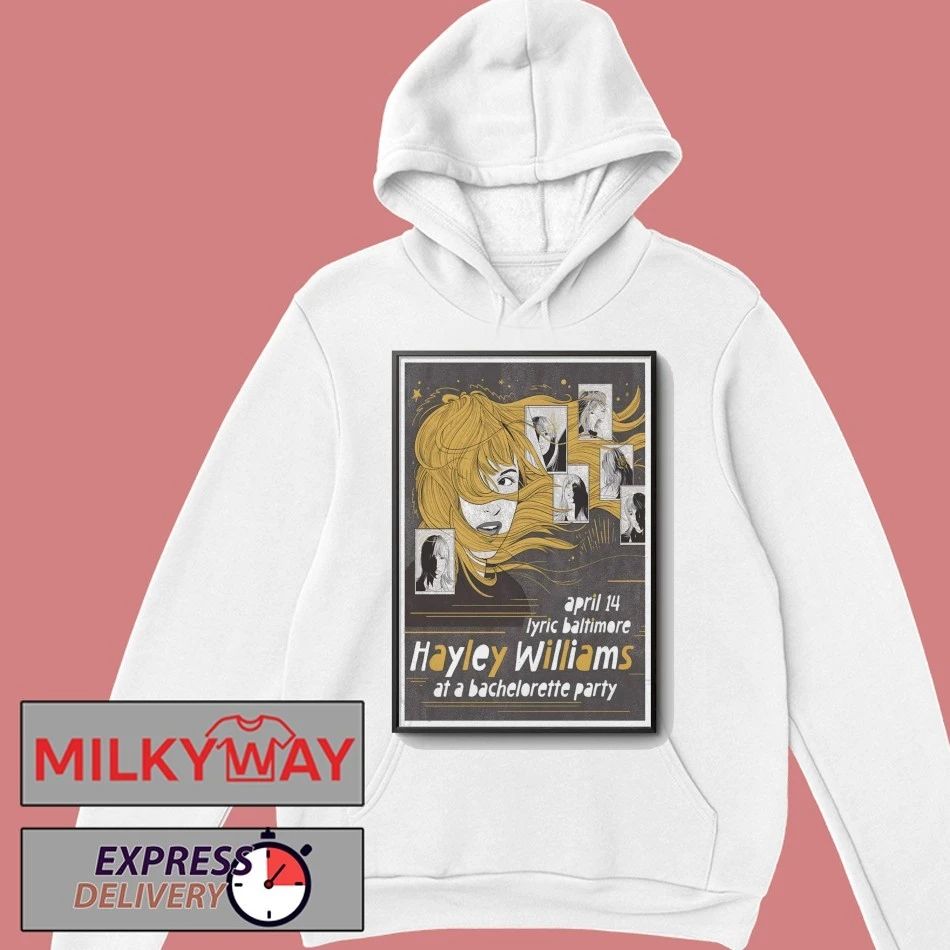 Hayley Williams Baltimore MD On Apr 14 2026 Tour Poster shirt