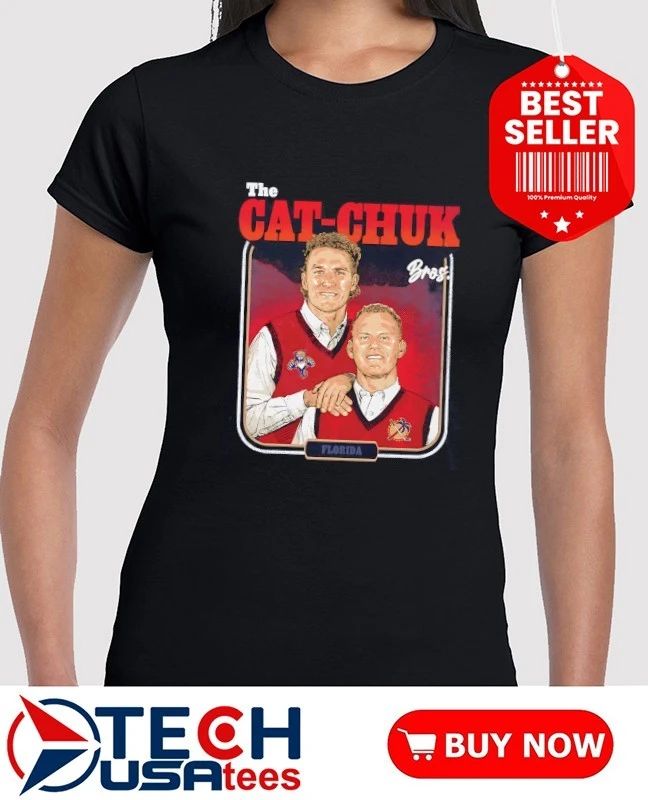 The Cat-Chuk Bros Florida Panthers Brady and Matthew Tkachuk Step Brothers shirt