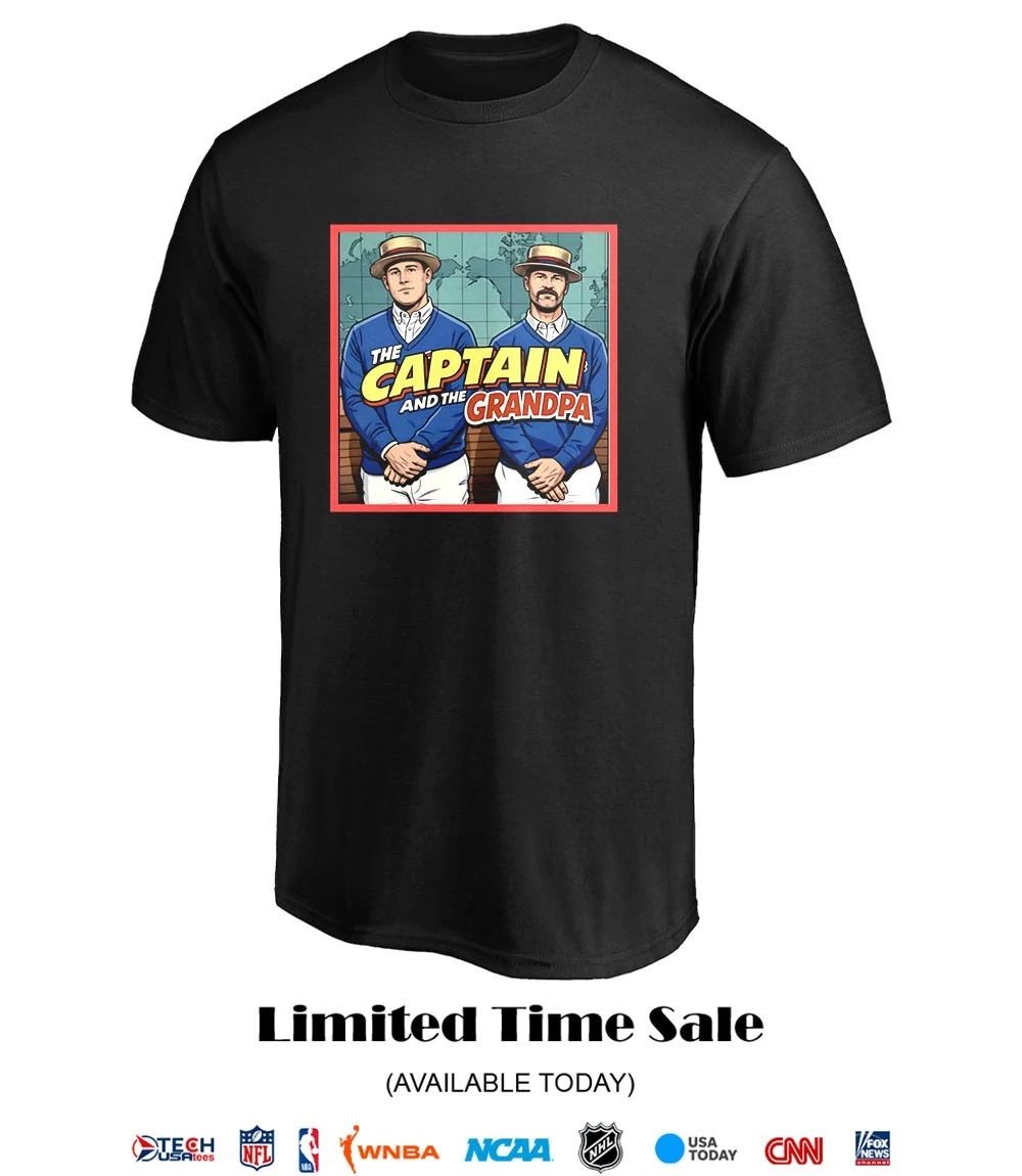 The Captain and The Grandpa Chicago Cubs shirt