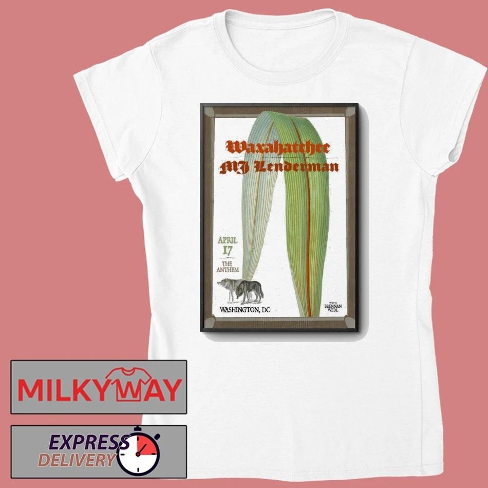 Waxahatchee & MJ Lenderman Washington DC On Apr 17 2026 Tour Poster shirt