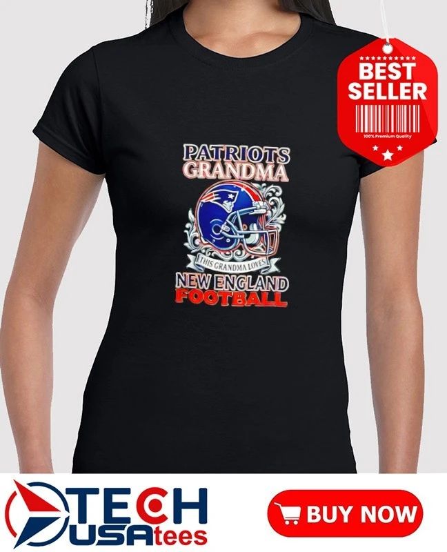 Patriots grandma this grandma loves New England football helmet shirt