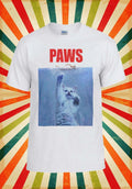 Paws Cat Kitten Meow Parody Hipster Men Women Vest Tank Top Unisex T Shirt 466